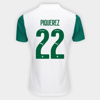 Camisa Palmeiras II 25/26 - Piquerez nº 22 - Torcedor Puma Masculina