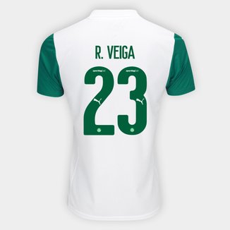 Camisa Palmeiras II 25/26 - R. Veiga nº 23 - Torcedor Puma Masculina