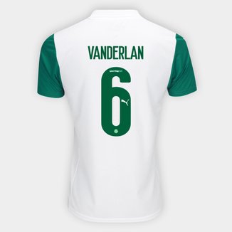 Camisa Palmeiras II 25/26 - Vanderlan nº 6 - Torcedor Puma Masculina