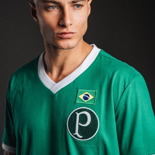 Camisa Palmeiras Retrô 1951 Verde Masculina