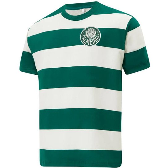 Camisa Palmeiras Retrô Goleiro 1984 Manga Curta Masculina