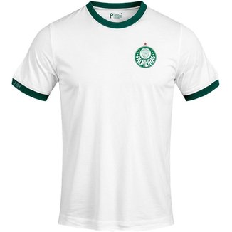 Camisa Palmeiras Torcedor Dry Esportivo 1914 Branca Masculina