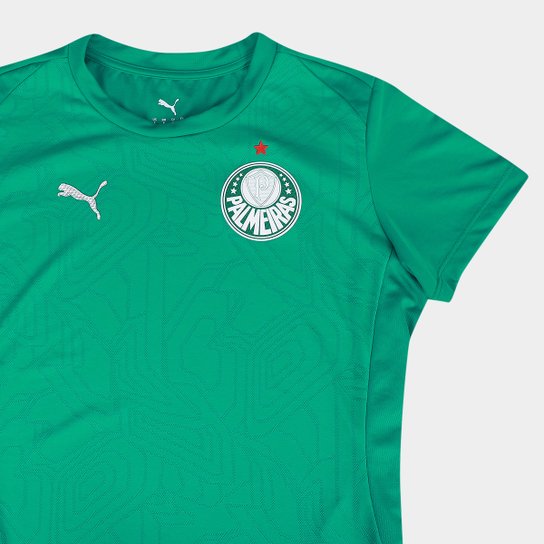 Camisa Palmeiras Treino 25/26 s/n Torcedor W Puma Feminina