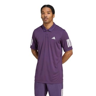 Camisa Polo Adidas Club Tennis Três Listras Masculina