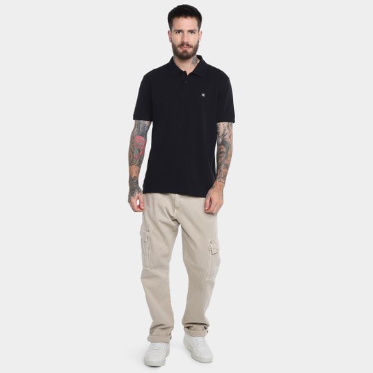 Camisa Polo Calvin Klein Premium Masculina
