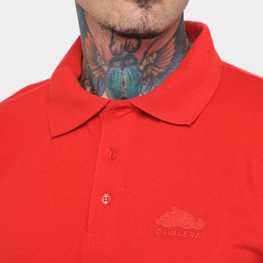 Camisa Polo Cavalera Aguia Line Masculina