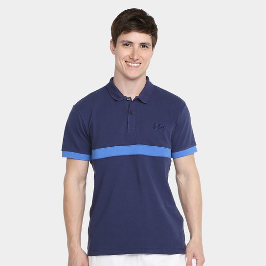 Camisa Polo Colcci Faixa Masculina