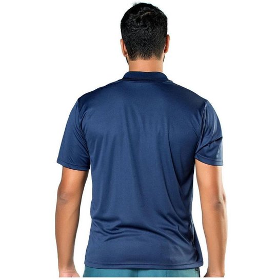 Camisa Polo Elite Dry Line Esporte Napoli Masculina - Marinho