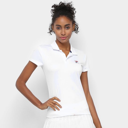 Camisa Polo Fila Detail Feminina