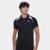 Camisa Polo Fila Tennis Line II Masculina - Preto+Branco