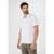 Camisa Polo Hering Básica Regular Em Piquet Com Bordado Masculina - Off White