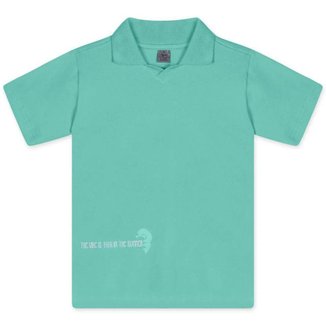 Camisa Polo Infantil Tigor T. Tigre Manga Curta Tiffany Menino