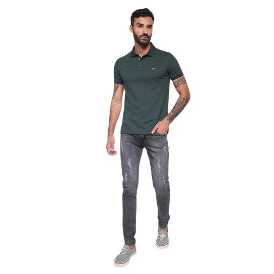 Camisa Polo Itália Industrie Básica Piquet Premium