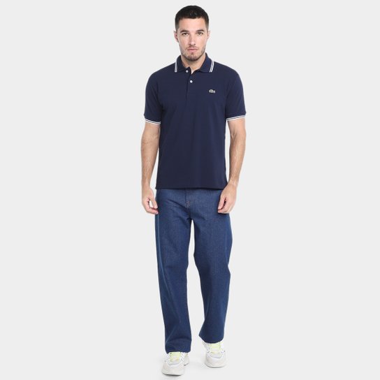 Camisa Polo Lacoste Casual Masculina