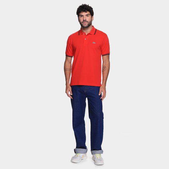 Camisa Polo Lacoste Casual Masculina