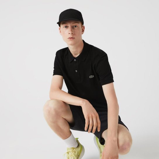 Camisa Polo Lacoste L.12.12 Slim Fit Em Piqué Masculina
