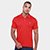 Camisa Polo Lacoste Regular Fit Algodão Leve Masculina - Vermelho