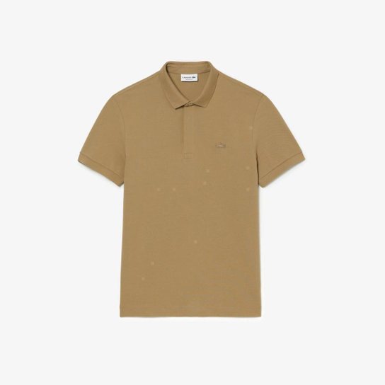 Camisa Polo Lacoste Regular Fit Paris Em Piqué Stretch Masculina