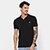 Camisa Polo Lacoste Slim Fit Piquet Masculina - Preto