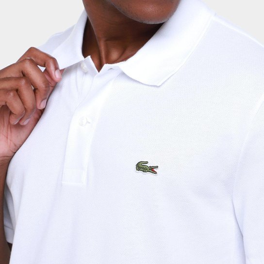 Camisa Polo Lacoste Slim Fit Piquet Masculina