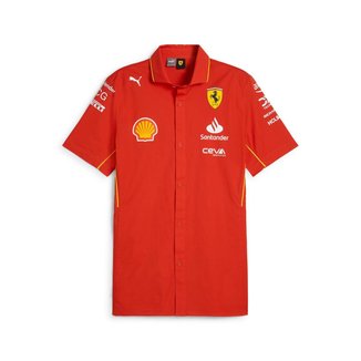 Camisa Polo Puma Scuderia Ferrari Race Cloudspun Masculino