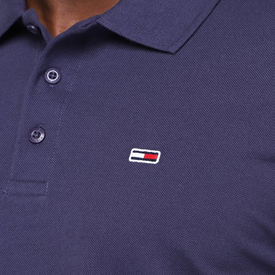 Camisa Polo Tommy Hilfiger Fine Piquet Masculina