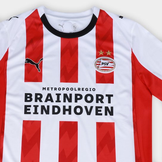 Camisa PSV Eindhoven Home 25/26 s/n Torcedor Puma Masculina