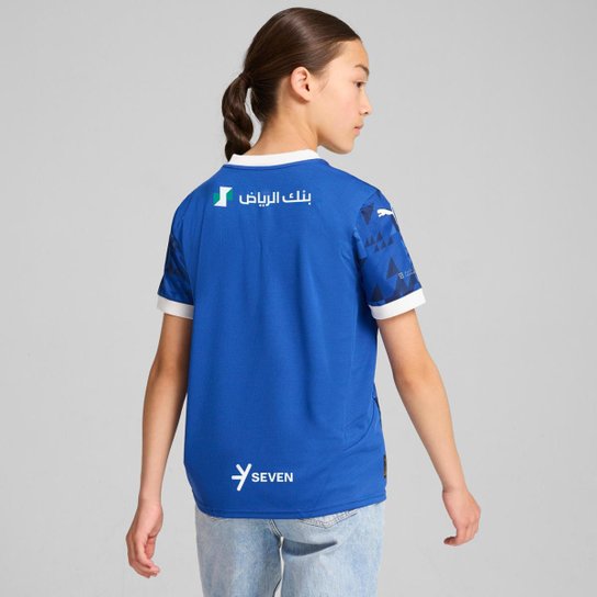 Camisa Puma Al Hilal Saudi F.C. Home 24/25 Infantil