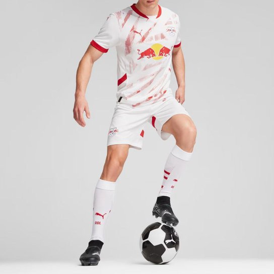 Camisa RB Leipzig 24/25 HOME Torcedor Masculina Oficial Puma