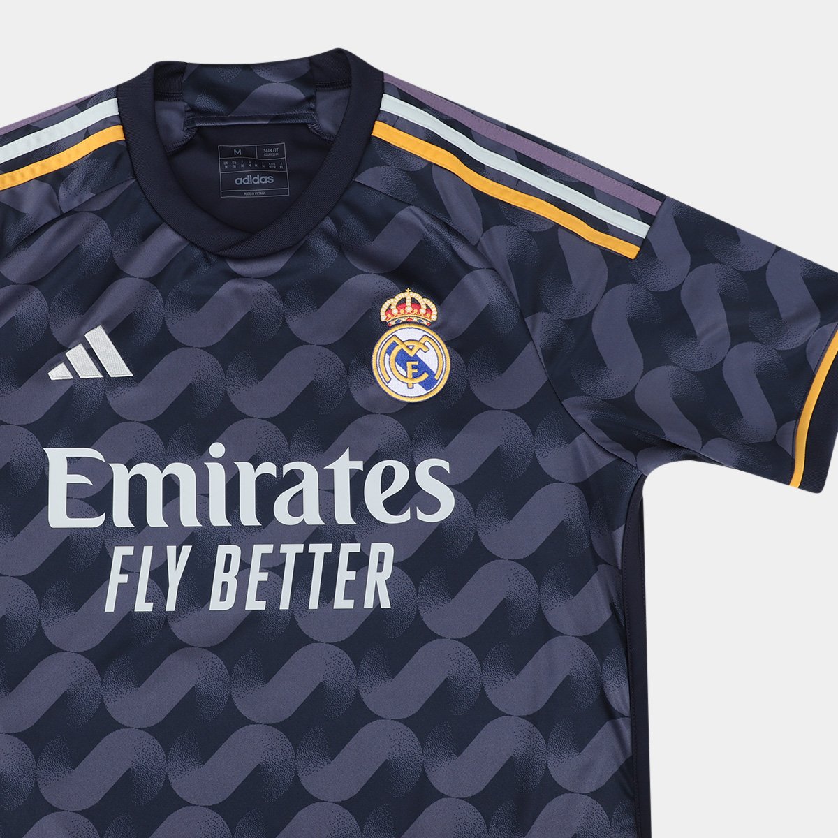 Camisa Real Madrid Away 23/24 s/n° Torcedor Adidas Masculina