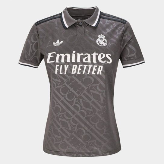 Camisa Real Madrid Third 24/25 s/n° Torcedor Adidas Feminina