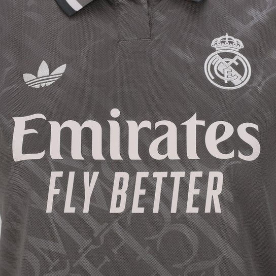 Camisa Real Madrid Third 24/25 s/n° Torcedor Adidas Feminina