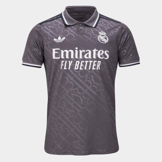 Camisa Real Madrid Third 24/25 Torcedor Adidas Masculina