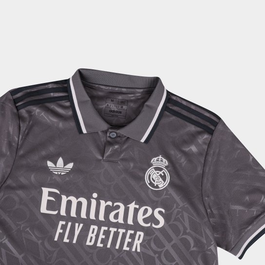 Camisa Real Madrid Third 24/25 Torcedor Adidas Masculina