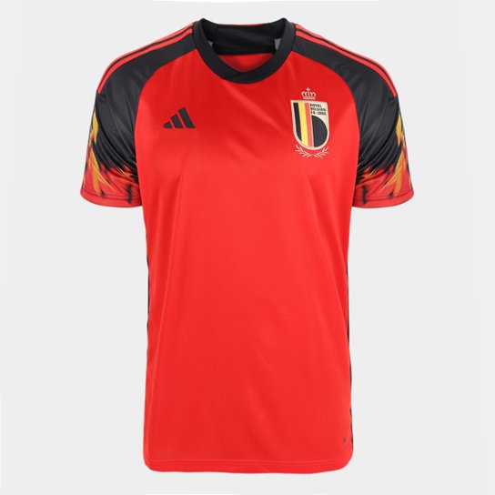 Camisa Seleção Bélgica Home 22/23 s/n° Adidas Masculina