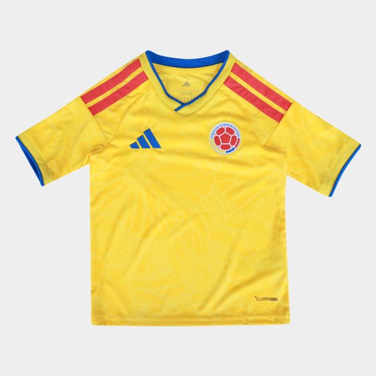 Camisa Seleção Infantil Colômbia  Home 2026 s/n Torcedor Adidas