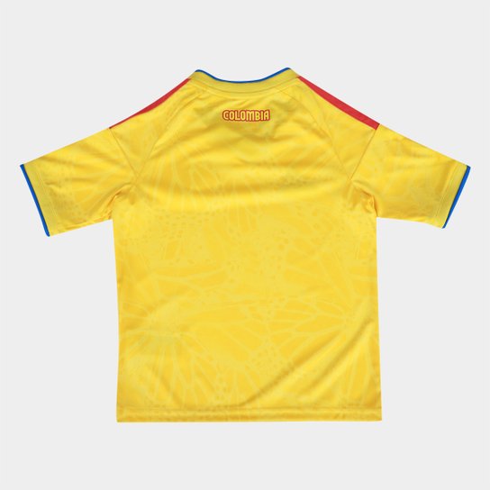 Camisa Seleção Infantil Colômbia Home 2026 s/n Torcedor Adidas