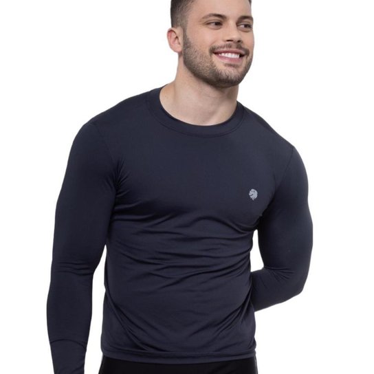 Camisa Térmica Masculina Uv 50+ Segunda Pele Proteção Solar