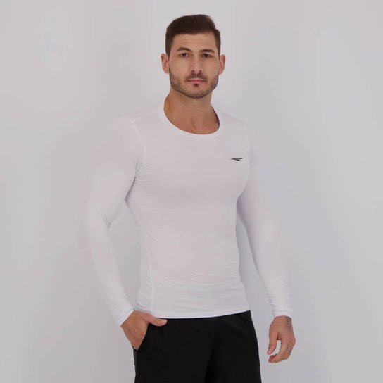 Camisa Térmica Penalty Matis X II UV Manga Longa Branca