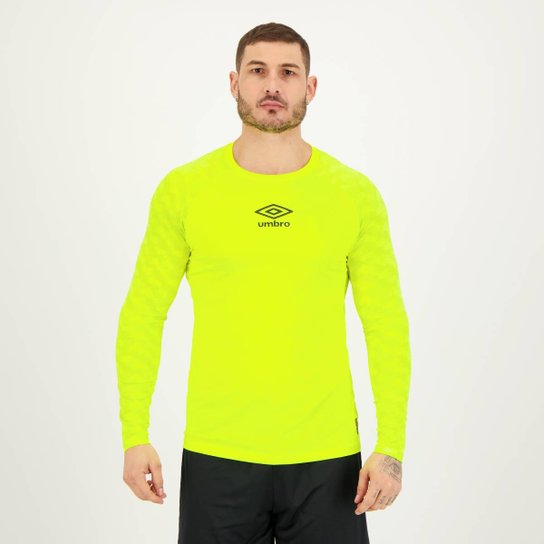 Camisa Umbro Futevôlei Graphic Manga Longa Masculina