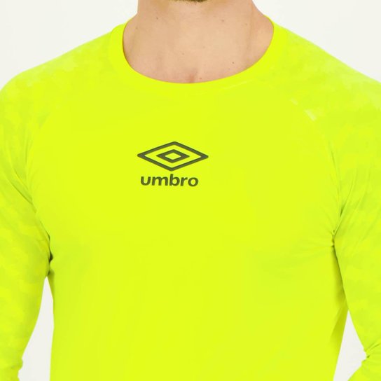 Camisa Umbro Futevôlei Graphic Manga Longa Masculina