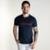 Camiseta Acostamento Marinho Embroidery Masculina - Azul