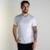 Camiseta Acostamento Minimalist Masculina - Branco