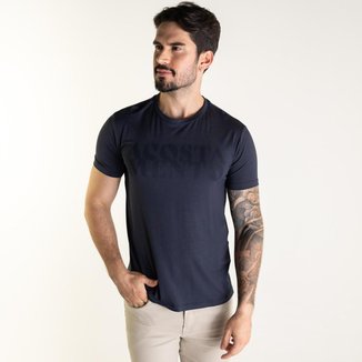 Camiseta Acostamento Modal Estampada Masculina