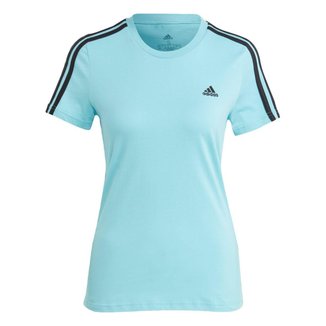 Camiseta Adidas 3 Listras Feminina