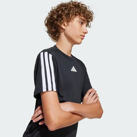Camiseta Adidas 3 Listras TR-Essentials Infantil
