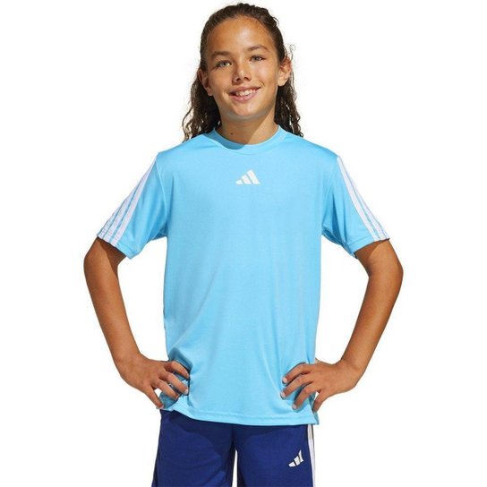 Camiseta Adidas 3 Stripes Infantil Masculina