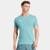 Camiseta Adidas Adizero Essentials Masculina - Azul Turquesa