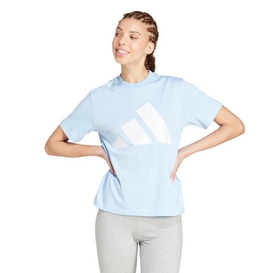 Camiseta Adidas Algodão Essentials Big Logo Feminina