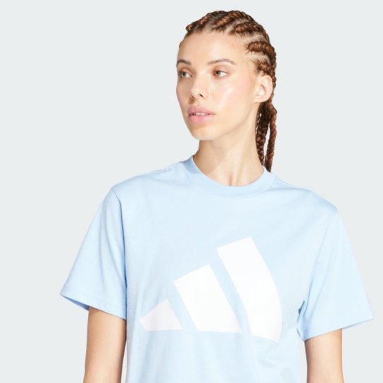 Camiseta Adidas Algodão Essentials Big Logo Feminina